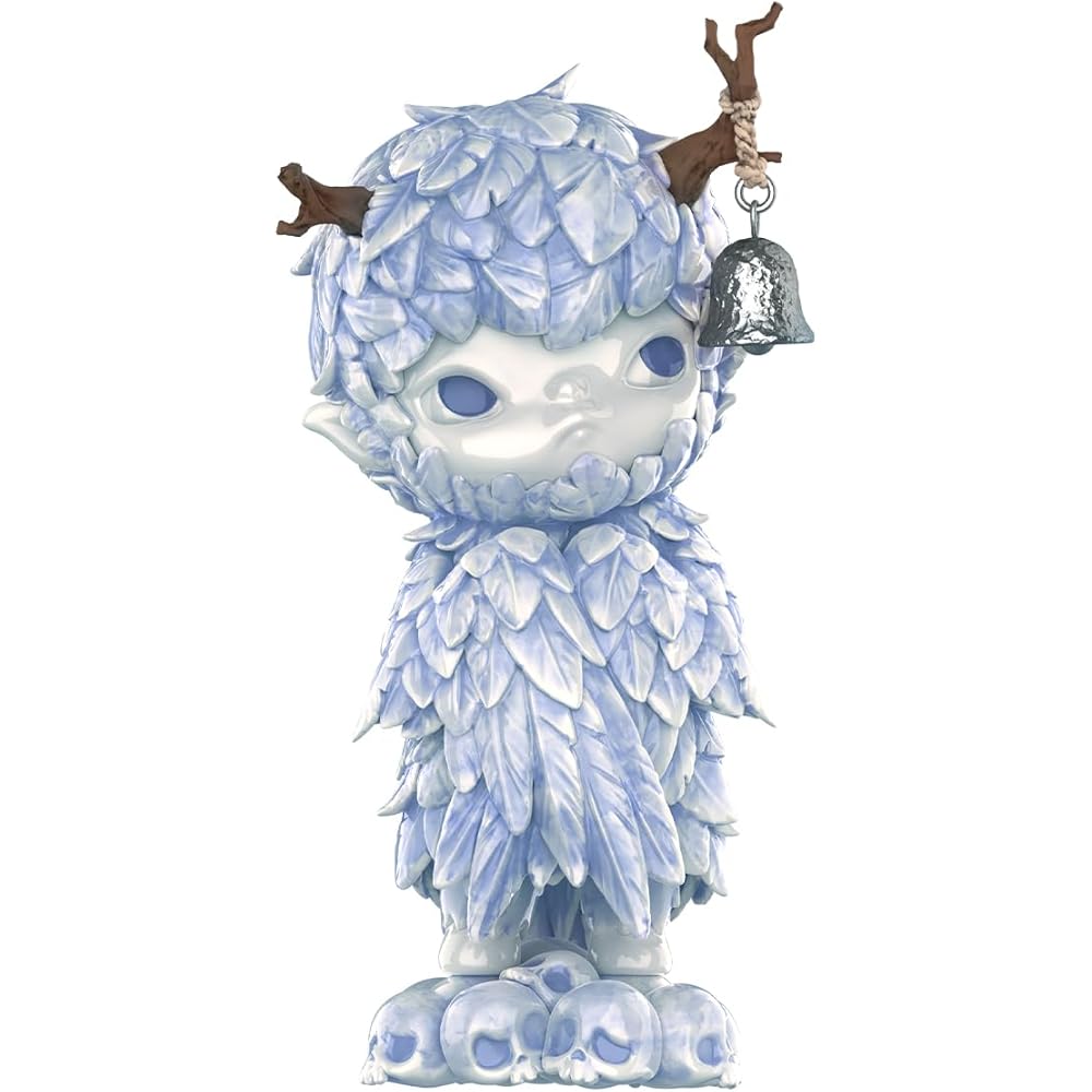 

Pop Mart Hirono Ceramic Feather Big Size Decorative Figurine