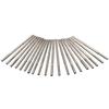 20Pcs 2mm Diamond Coated Hole Saw Solid Drill Bit For Glass Tile Ceramic Marble