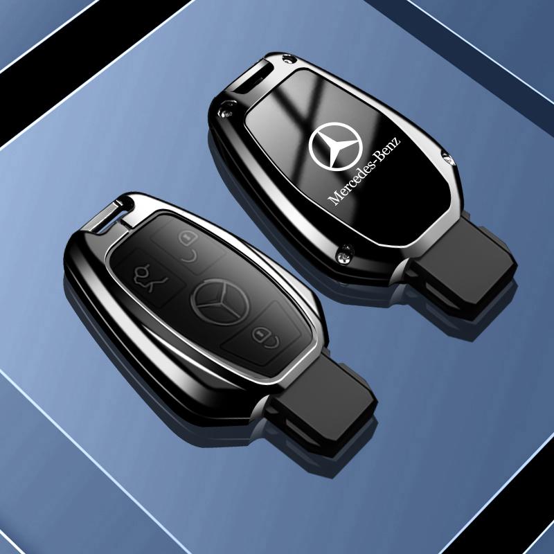 

2025 Нова Мода Сплав Цинку Чохол-Оболонка для Ключа Автомобіля Брелок Для Mercedes Benz A B C E S Класу W204 W205 W212 W213 W176 GLC МОЖЛИВО