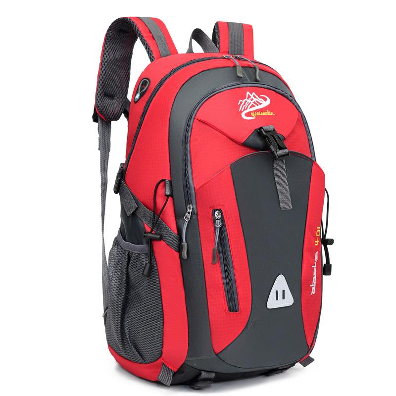New backpack men's travel light backpack men's large-capacity outdoor business junior high school student schoolbag trendy