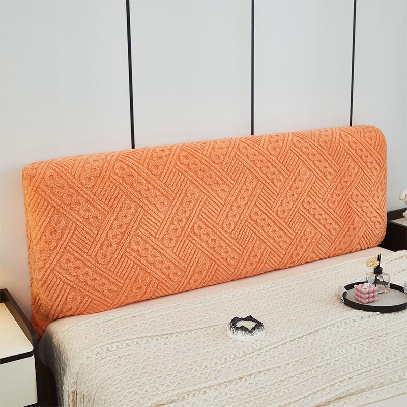 Elastic Headboard Cover Bedroom Bedside Headboard Cover Dust Proof All-inclusive Jacquard Bed Backrest Cover Head Back Protector