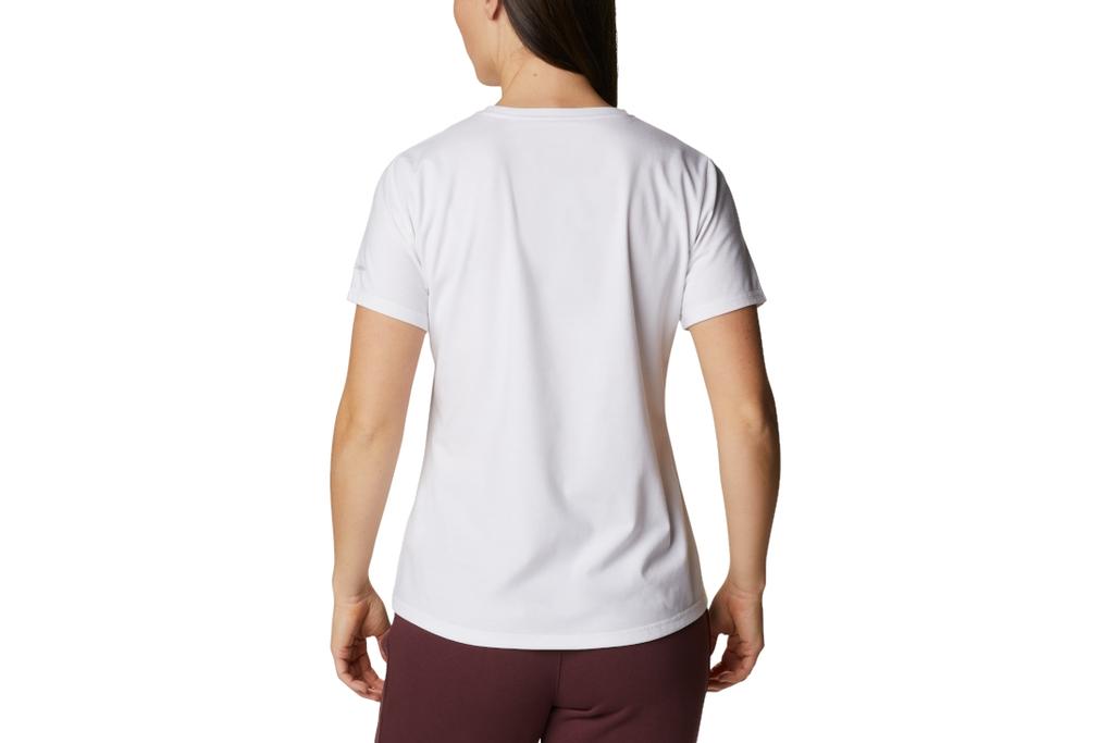 Columbia Sun Trek W Graphic Tee, Womens white T-shirt