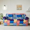 Stretchable Printed Sofa Covers Full Set Universal Slipcovers Soft Fabric Sofa Protector