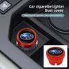 Sticker Car Cigarette Lighter Cap Auto Lighter Dust Proof Cover Accessories For Subaru STI XV Forester BRZ qOutback Crosstrek WRX