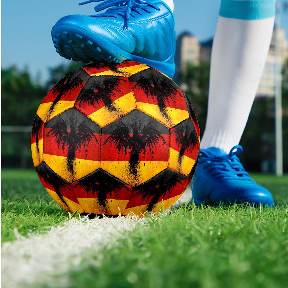 Germany national football team Theme soccer ball Size 5 Soccer Ball Soft Touch Professional Training Football for Outdoor Sports