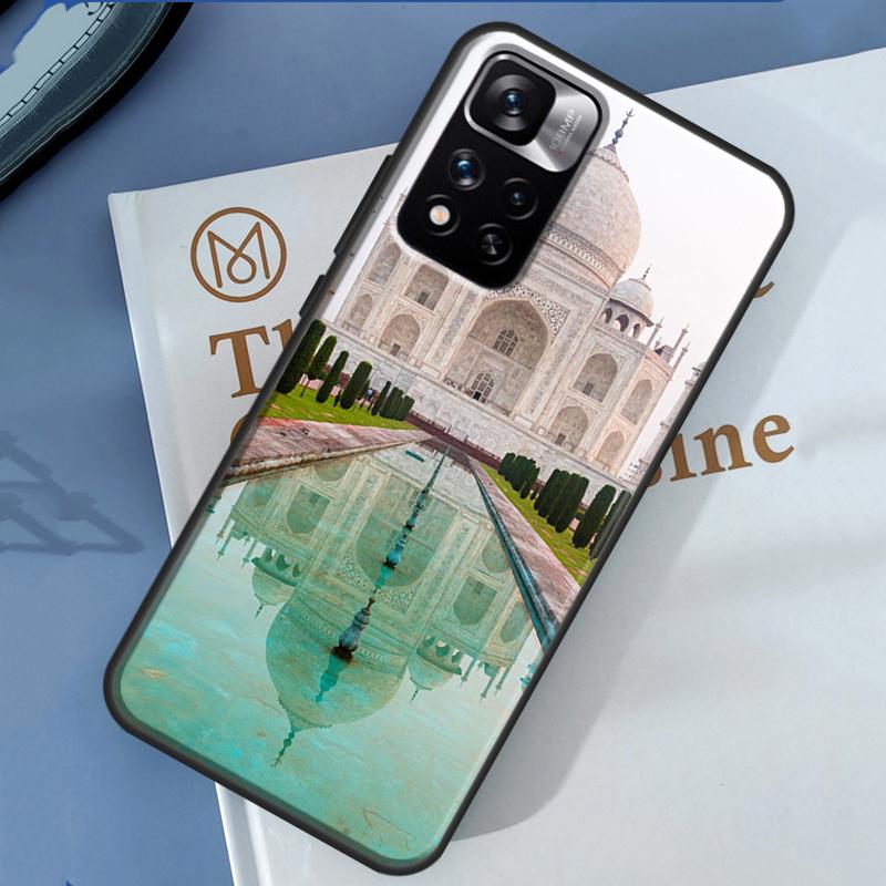 Taj Mahal India Mausoleum Case For Xiaomi Redmi 14C 13C 10C 12C Redmi Note 13 14 Pro 12 11 9 10 9S 10S 11S 12S Cover