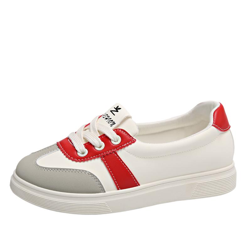 

Повседневные кроссовки 2024 года женские уличные кроссовки на толстой подошве для походов, противоскользящие, модные, походные, повседневные, удобные, женские туфли 40 красный