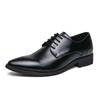Britannien Neue Herren Spitzschuhe Schwarz Braun Schnürschuhe Lässige Kleider Heimkehrschuhe Männlich Formell Hochzeit Oxfords Schuhe
