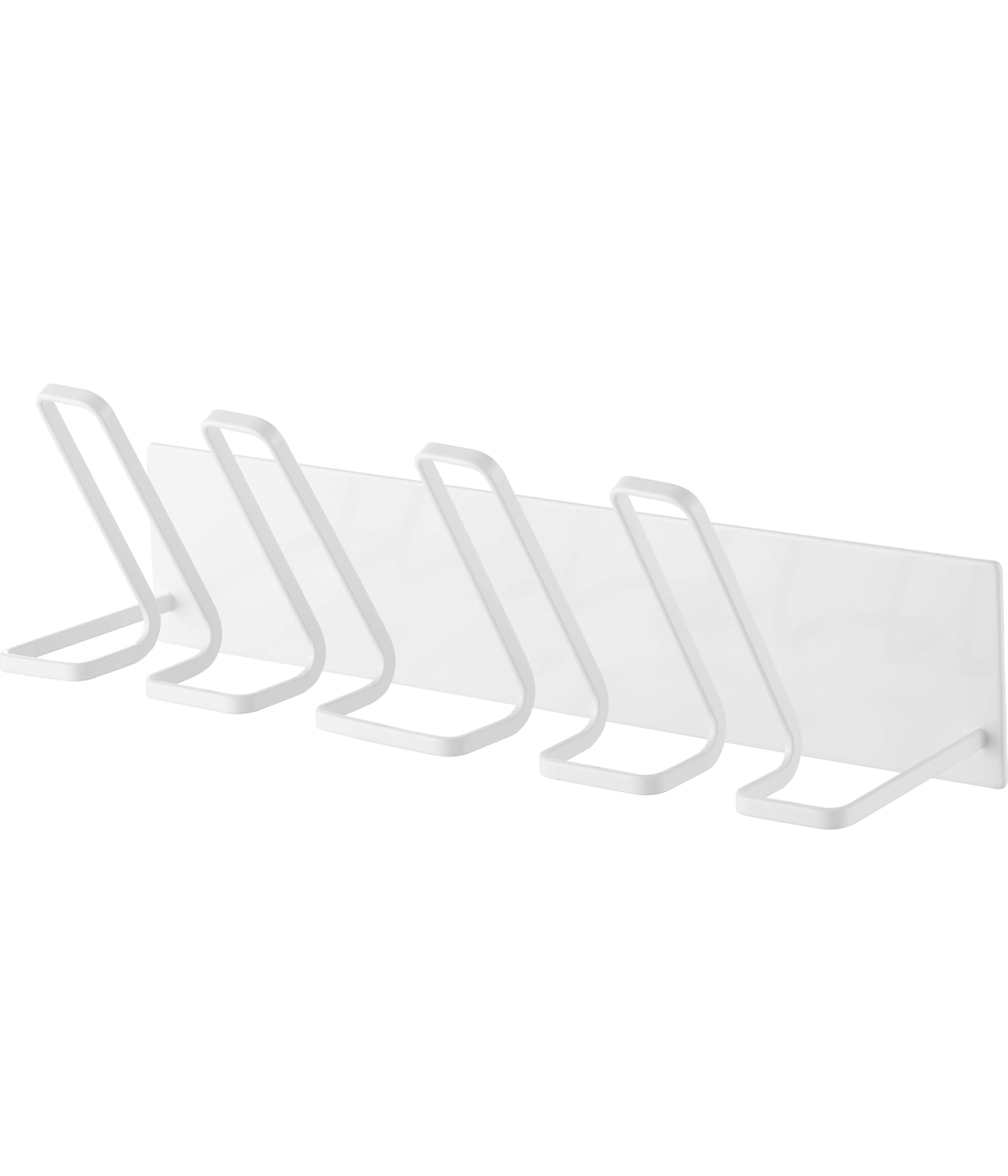 

Yamazaki Tower Magnetic Bathroom Shoe Hanger for Indoor and Kids x x Angled Design for Easy Model 10326 Shoes, White, W37.5 D13.1 H12.9cm, Drainage, белый