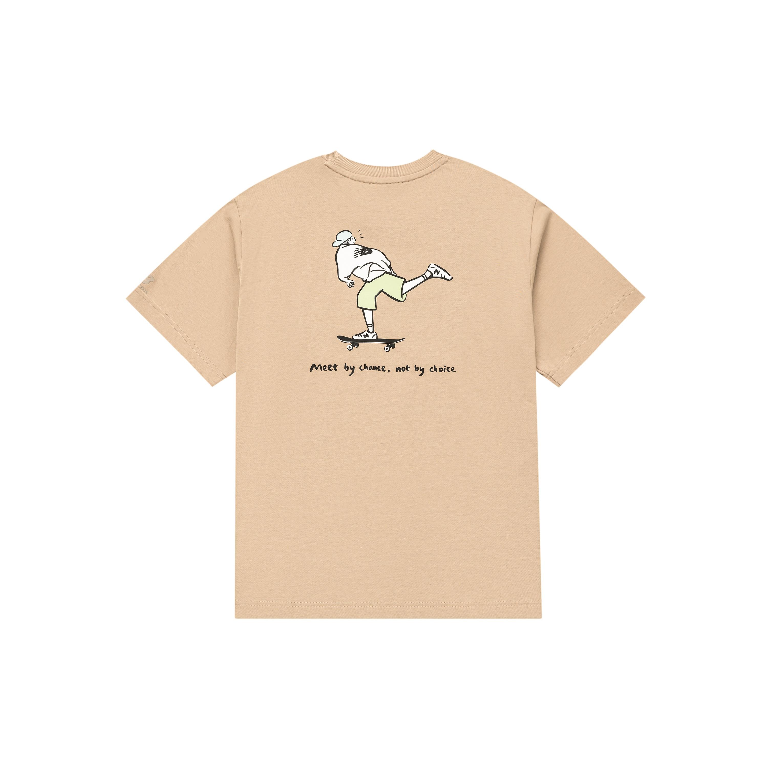 New Balance x PK Sportswear T-Shirt Asia Sizing Beige Unisex 5ED26021-LBE M