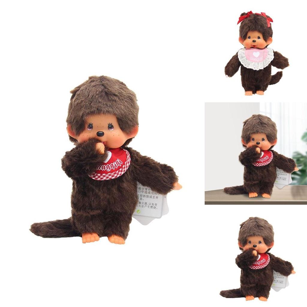 Jucărie de pluș adorabilă Monchhichi cu material de pluș moale și design durabil pentru copii și colecționari