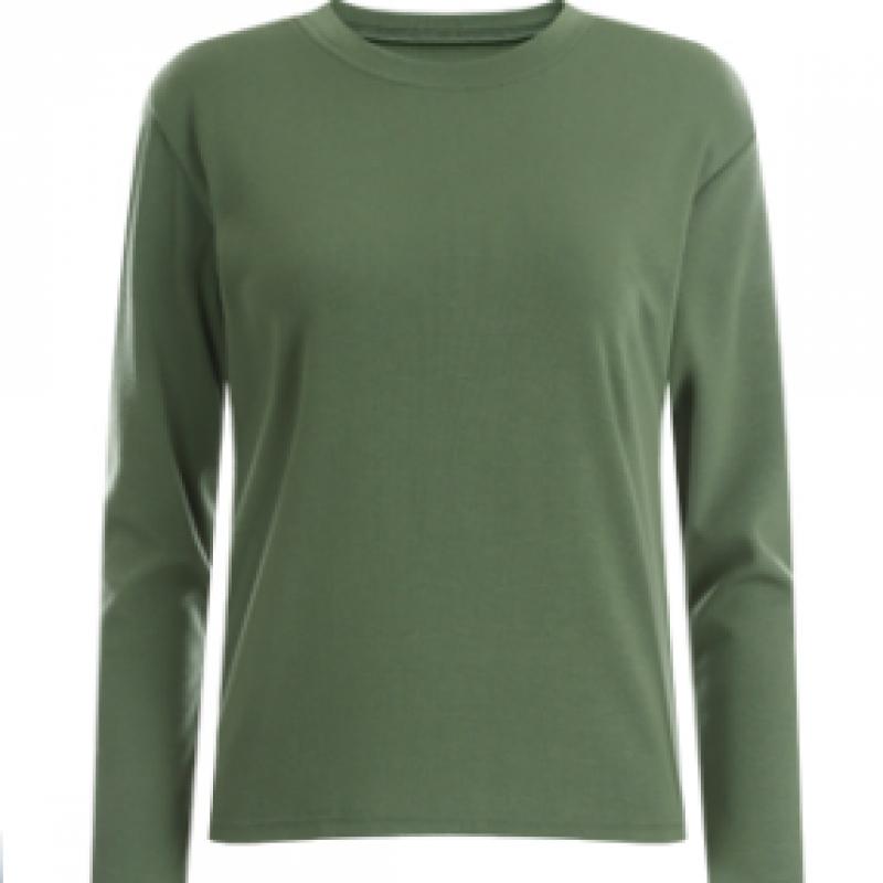 Shop   Women Spandex Long Sleeve T shirT Black Dai Wsh 12094
