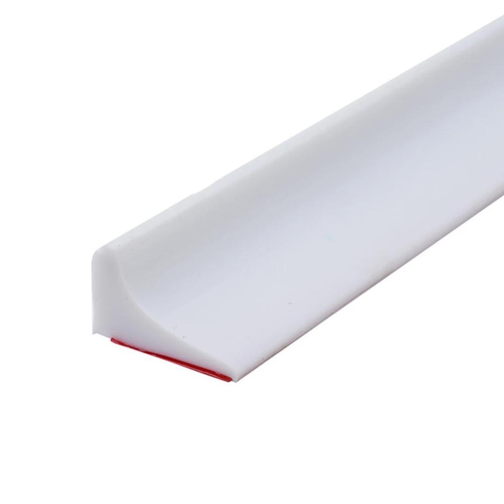 1pc 2m/78.74inch New Bathroom Water Stopper Dry Wet Separation Sealing Strips Self-adhesive Shower Splash Prevention Water Dam