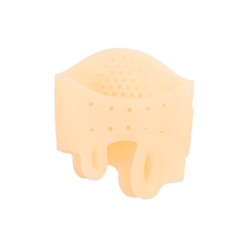 Dual-Hole Bunion Toe Separator with Arch Support & Shock-Absorbing Forefoot Pad