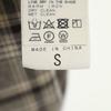 JOURNAL STANDARD Check Pattern Long Sleeve Band Collar Shirt S Men's Used