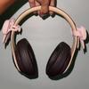 1/2 Pairs Headphone Silicone Bow Decoration Universal 3D Headset Decorative Bow Clip Women Headphone Attachment Accessory