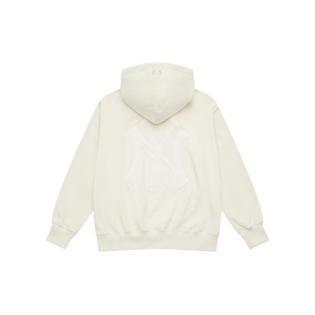 New MLB New York Yankees Basic Collection SS25 Sweatshirt Unisex Ivory 3AHDB0851-50CRS