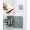 NO.HS Bathroom Wall Mount Self Adhesive Hooks Rotary Towel Sundries Hanger Towels Wash Cloth