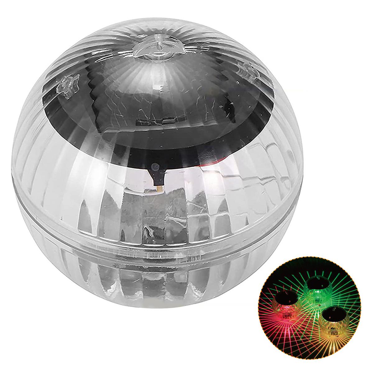 

Solar Floating Pool Light IP44 Waterproof LED Solar Powered Glow Ball Night Lamp for Pools Pond Fountain Garden Party Decoration