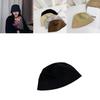 Chic Retro Solid Color Fisherman Hat For Women Casual Satin Plain Bucket Hat