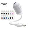 Healing Light Projector USB Lamp, Starry Sky Night with Clear Image And Adjustable Touch Control Brightness, 2-in-1 Star for Home Travel Two-in-one