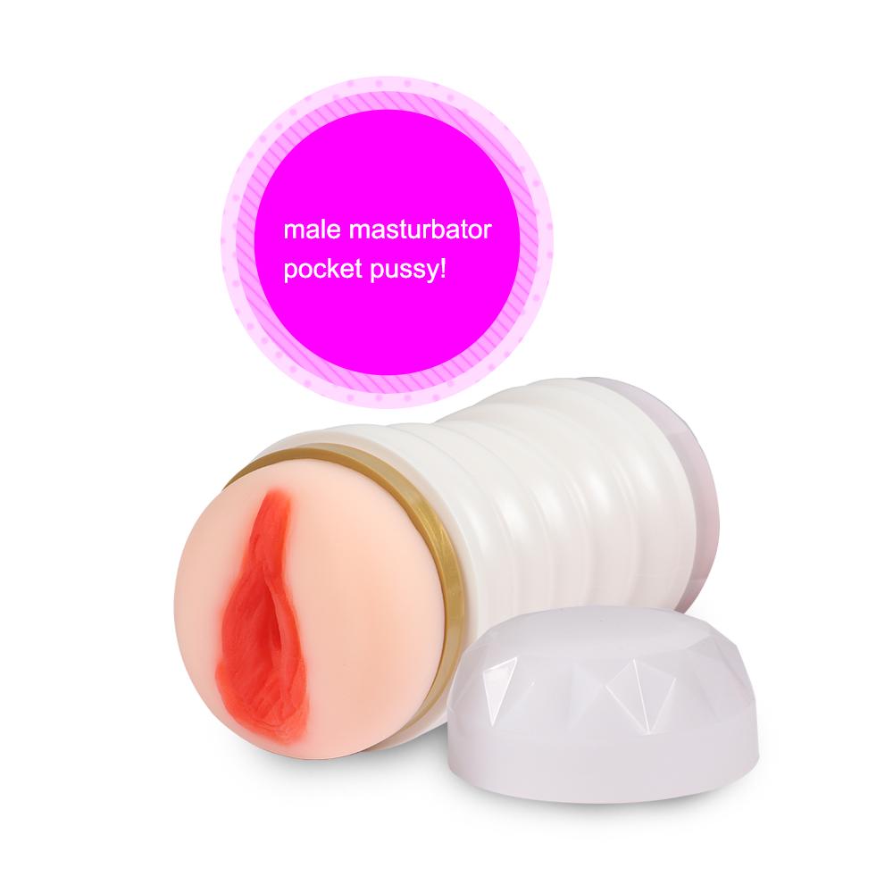 Realistic Vagina Anal Male Masturbator Silicone Soft Tight Pussy Erotic Adult Toys Sex Toys For Men