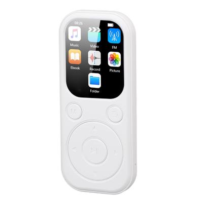 Tragbarer Musikplayer mit Bluetooth, MP3-Player, 5,4-Zoll-HiFi-Lautsprecher, Diktiergerät, 2,01-Zoll-Bildschirm (Keine kleine Speicherkarte)