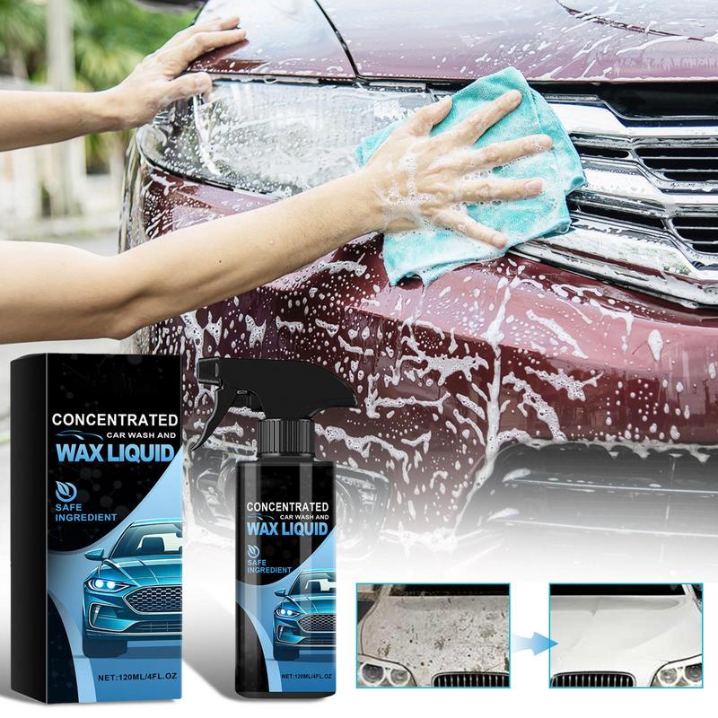 Fahrzeug Außen Fleckenentferner Autowaschflüssigkeit 120ml Autoreinigungsflüssigkeit Autopflegeprodukte Neuheit Autozubehör