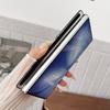 For VIVO X Fold 5 Case PU Leather Hinge Magnetic wireless charging Protective Back Cover Case For VIVO X Fold5 Phone Shell