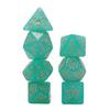 7pcs DND Dice Set Polyhedral Dice D4-D20 with Star Pattern for Board Game DND RPG
