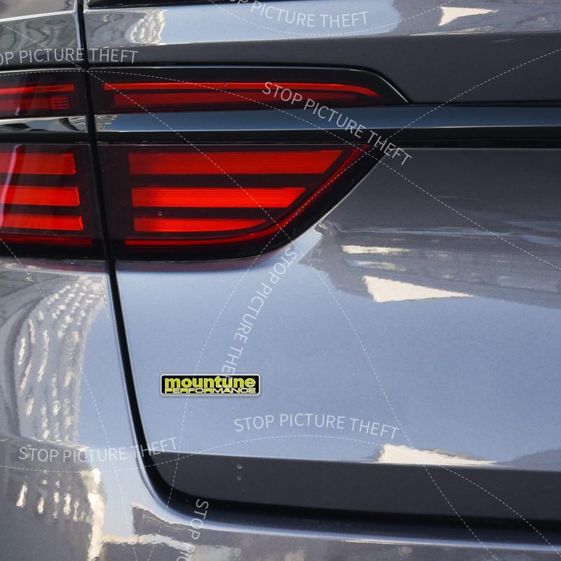 1Pcs 3D Metal Mountune Performance Racing Logo Emblem Car Rear Tail Bumper Trunk Sticker For Ford Focus Fiesta Mondeo Kuga Puma