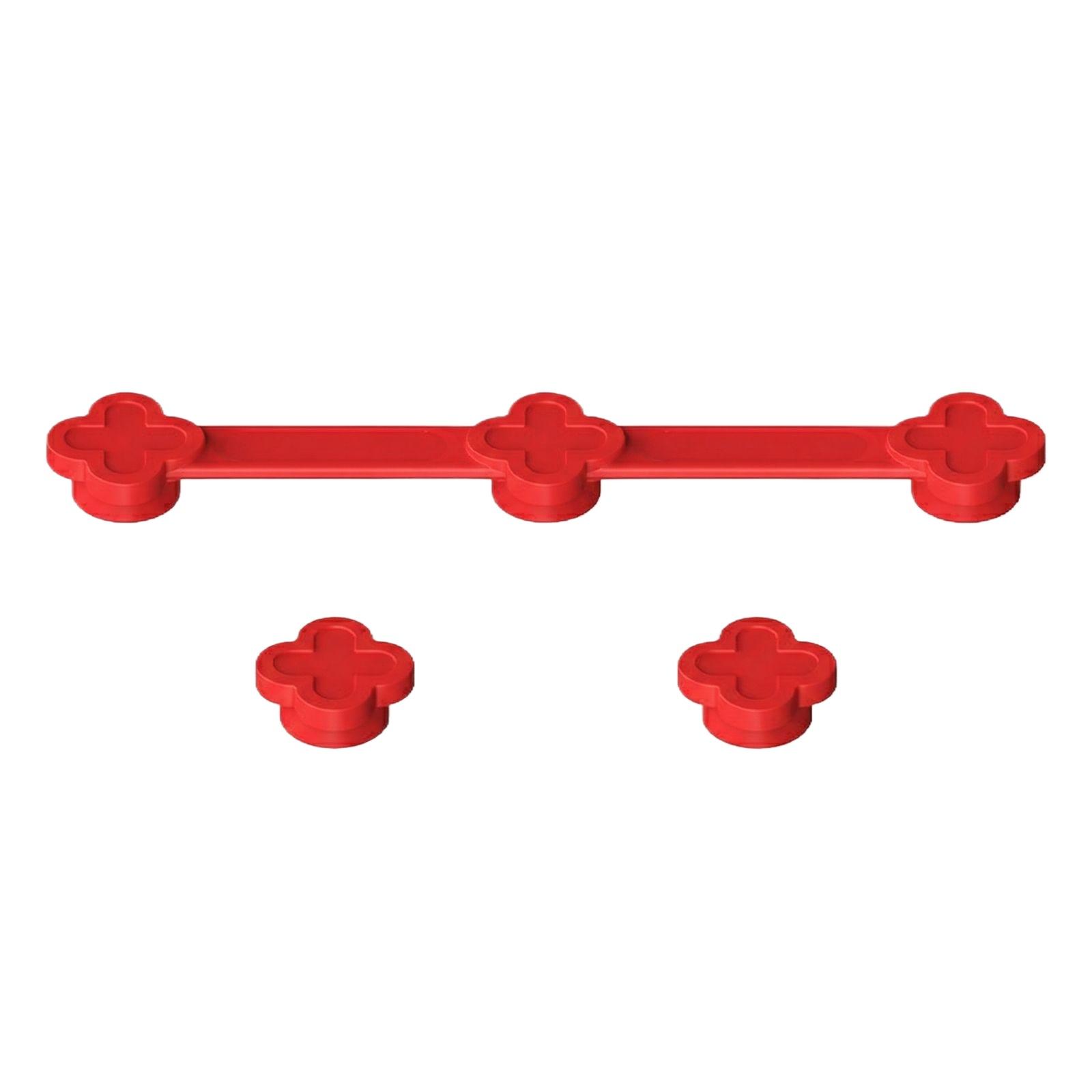 

Fryer Magnet Silicone Buckle High Temperature Resistance One Size червоний