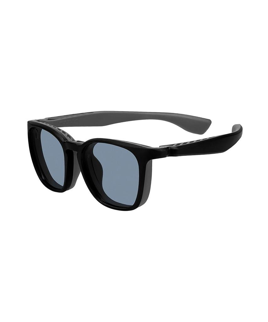 [Zoff] Wellington-style Sunglasses (black (matte) ZA251G4714F2) GALILEO (Galileo) Metal-free, Flexible, Outdoor, Sports, UV Protection, UV Cut,