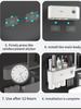 Badezimmer Adsorption Inverted Zahnbürstenhalter Wand Automatische Zahnpasta Squeezer Lagerregal Badezimmer Zubehör