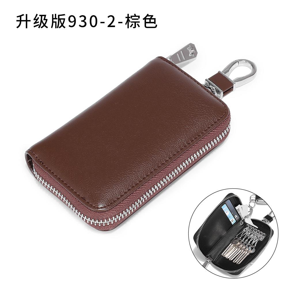 Schlüsseltasche Herren Reißverschluss, Großhandel Schlüsseltasche Rindsleder General Motors Multifunktional Hausschlüsseltasche Damen