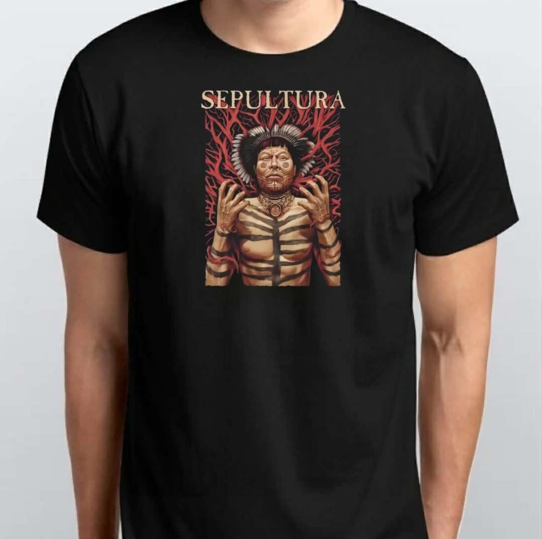 Sepultura Arisen Bluegreen S Band Rock T-SHIRT S M L XL XXL 3 4 XL Black White L