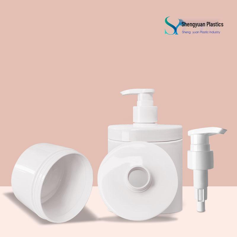 In-stock PET Wide-Mouth Bottle for Shower Gel, Shampoo, Hand Sanitizer, Lotion, or Cream.