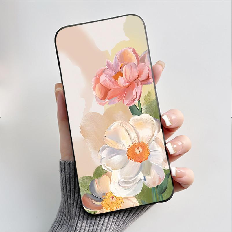 Printed Phone Case For Nokia 105 2G 2023/106 2G 2023/Nokia 106 4G 2023/105 4G 2023 Soft Silicone Shell Cover Cute Flower Casing