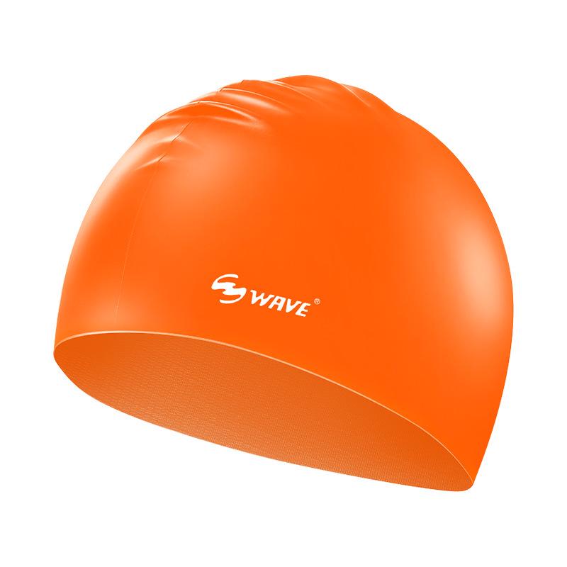 Colorful Silicone Swim Cap for Men & Women – Enlarged, Thickened, Waterproof for Long Hair
