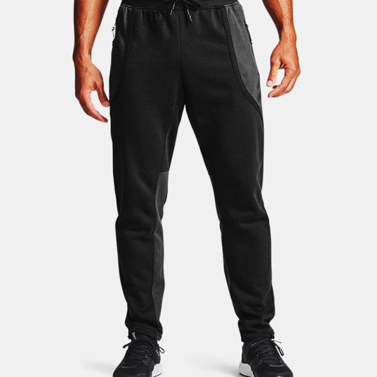 Under Armour Casual Fleece Straight-Leg Sweatpants Men Bottoms Black 1357126-001