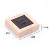 Elegant Wooden Ring Display Stand for Jewelry Organization at Home