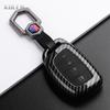 Abs Carbon Fiber Style Car Key Case Cover For Hyundai Ix35 I40 I20 I10 Tucson Elantra Creta Sonata Ioniq Accent Creata Keychain