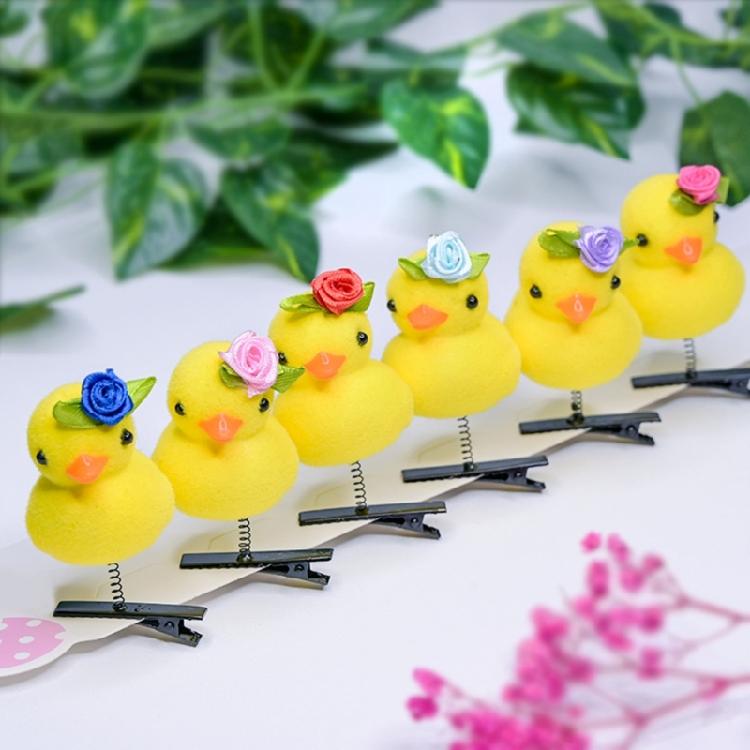 Cute Duck Hairpin for Various Hairstyles Fashion DIY Hairpins Accessories Party