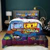 Exquisite 3D Print Teen -Titans Go Teenagers Bedding Set Duvet Cover Pillowcase Kids Boy Girl 3piece Set Home Textile