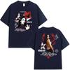 Singer Kenia Os K De Karma Tour 2026 Vintage Graphic T Shirts Men Women Gothic Hip Hop Pop Music Short Sleeve T-shirt Streetwear
