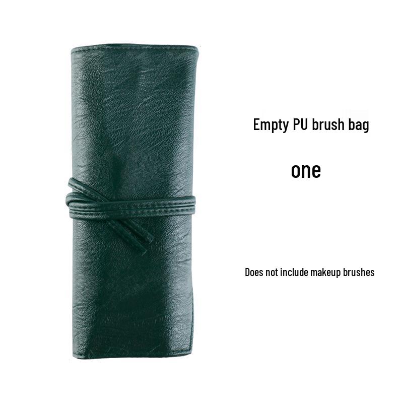 

Набор кистей для макияжа Green Cloud из 14 предметов с портативной ПУ сумкой для кистей