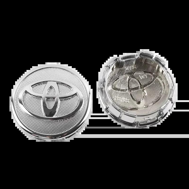 4pcs 56/57mm Car Tyre Wheel Center Hub Cap Badge For Toyota C-hr Prado Yaris Rav4 Prius Hilux Avensis Corolla Camry accessory