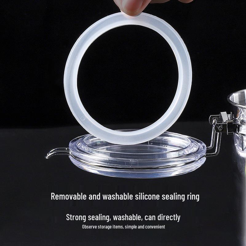 Cutie de etanșare din oțel inoxidabil pentru prospețime: Ideal pentru Lapte Praf, Cafea, Ceai și Altele