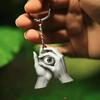 Whimsical Vintage 2d Acrylic Eye Car Pendant For Beautiful Interior Car Decoration