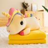 Cartoon Animal Throw Pillow Quilt Doll Dual-Purpose Office Nap Four Seasons Pillow Girl Heart Air Conditioner Blanket Two-In-One